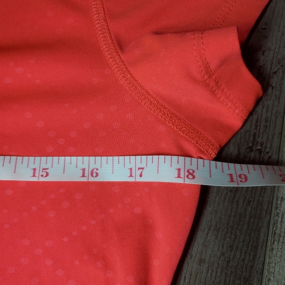 RBX Performance Women's Athletic Activewear T-Shirt Size Medium Neon Orange - Picture 15 of 16